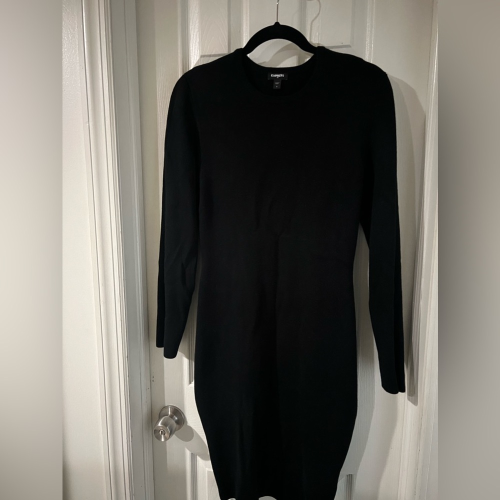 Express bodycon sweater dress knit dress